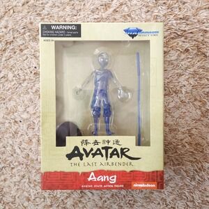 Diamond Select Avatar The Last Airbender Aang Avatar State Blue Translucent